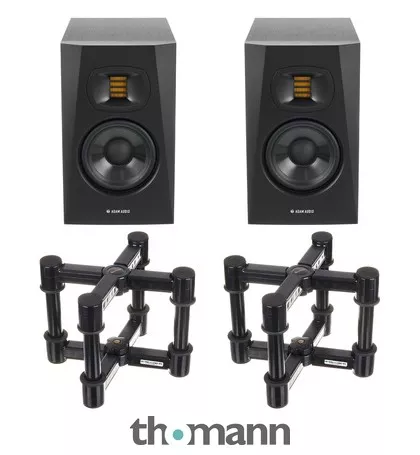 ADAM Audio T5V Isolation Stand Bundle
