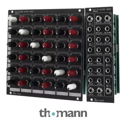 ADDAC 814 6x6 Stereo Matrix Mixer