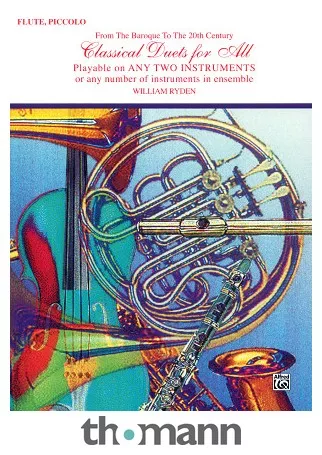 Alfred Music Publishing Classical Duets for All Flute
