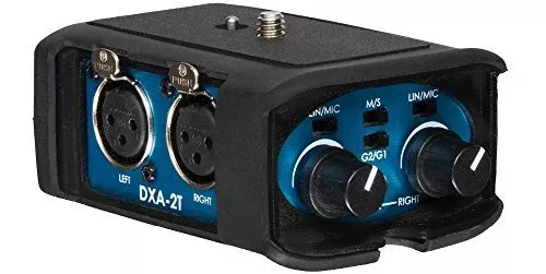 Beachtek DXA-2T Universal Compact Camcorder Audio Adapter