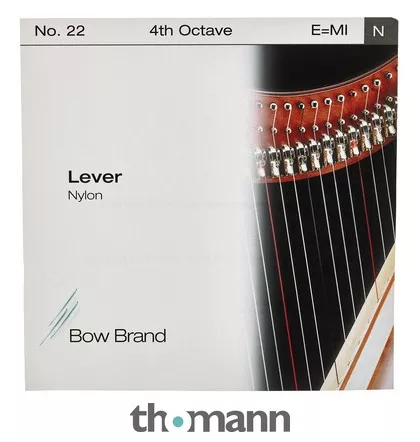Bow Brand Lever 4th E Nylon String No.22