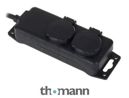 Brennenstuhl Hinged Lid Socket Dist. 2-Way