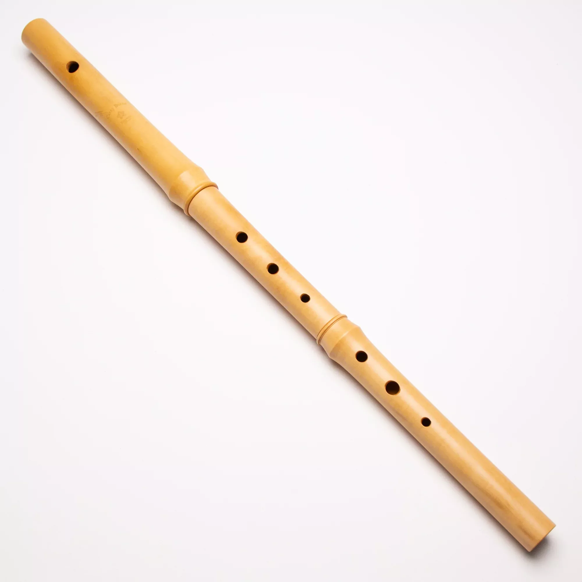 Casey Burns Boxwood Folk Flute, D