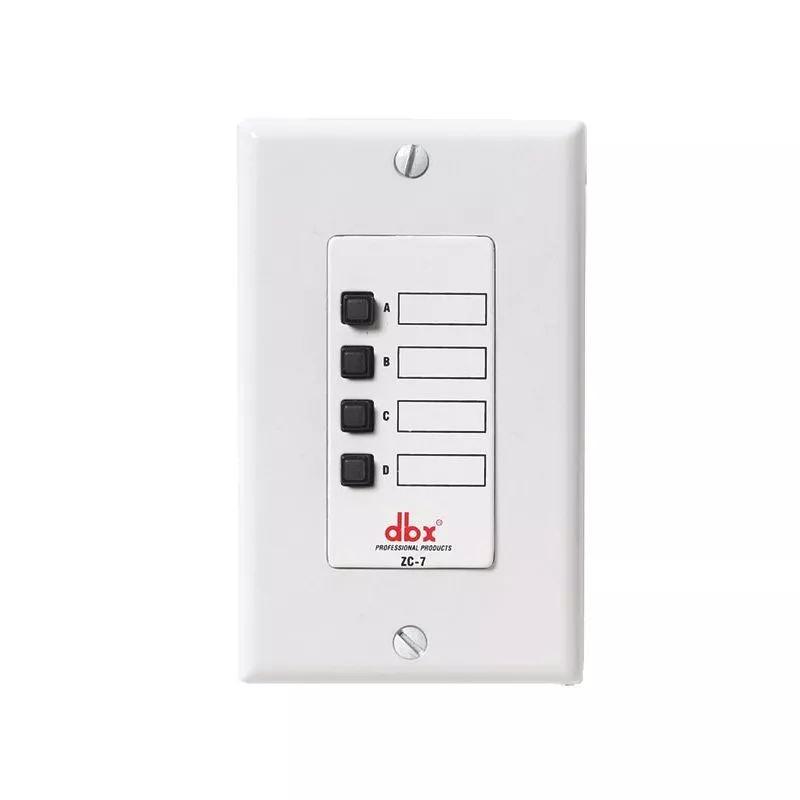 dbx ZC7 Wall Mounted Zone Controller B-Stock