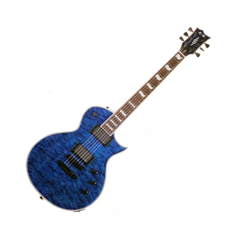ESP E-II Eclipse QM MARBL Quilted Maple Electric Guitar