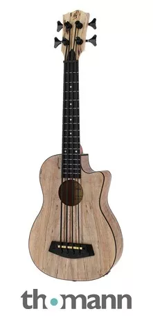 Harley Benton UkeBass Spalted Maple