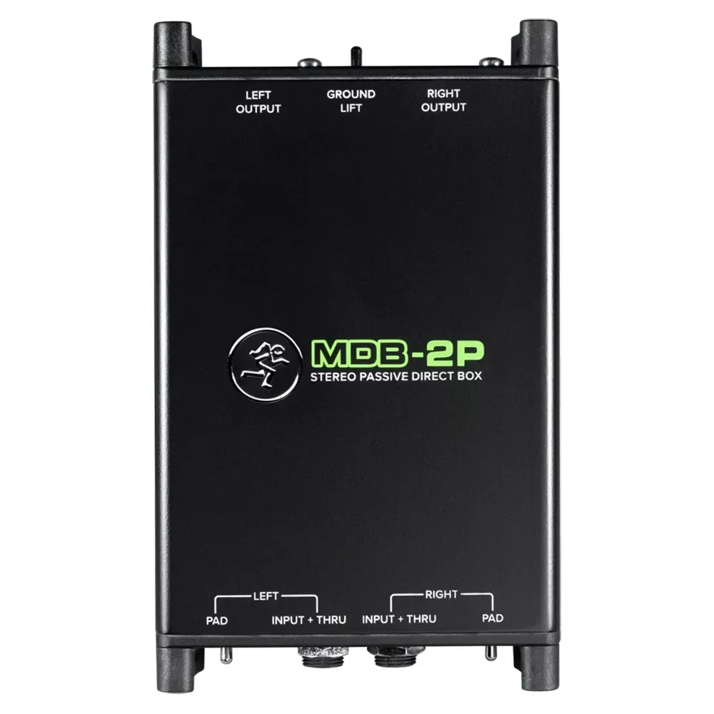Mackie MDB-2P Stereo Passive Direct Box