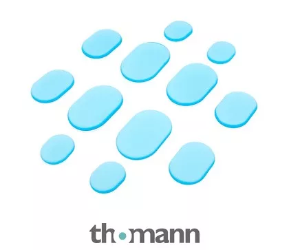 Millenium Gel Damper Pads 12pcs Turquoi.