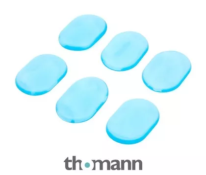 Millenium Gel Damper Pads 6pcs Turquoise