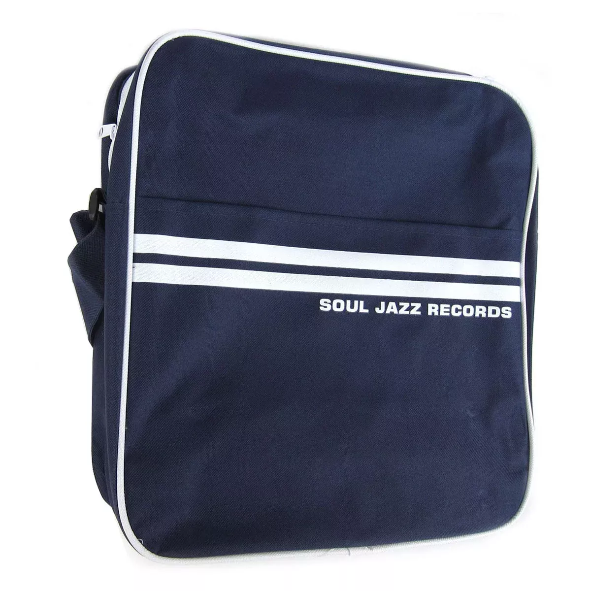 Record Bag 12" - Navy / White