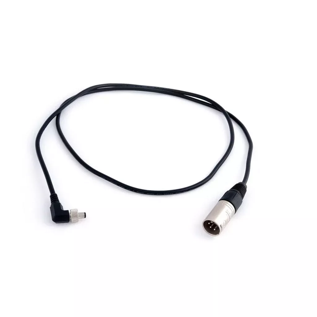 Remote Audio CAPWRLECVRM XLR4M to S760K Locking Power Cable for Lectro LZR 4 ft