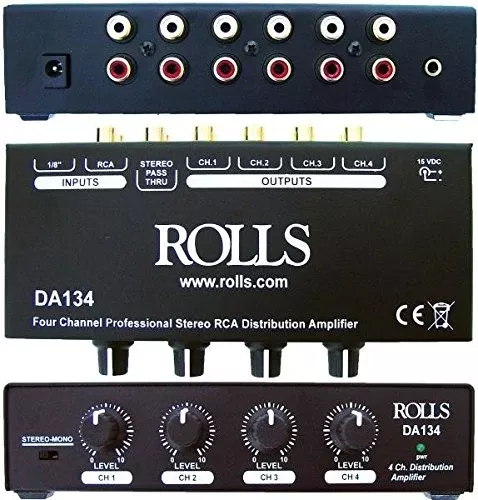 Rolls DA134 4-Channel Distribution Amp