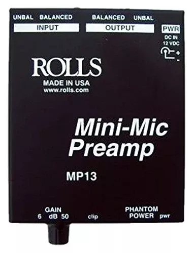 Rolls MP13 Mini-Mic Preamp