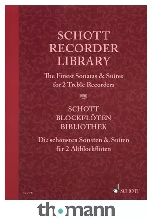 Schott Recorder Library Suites