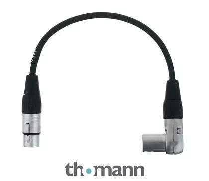 the sssnake SK233-0,3 angled XLR Patch MF