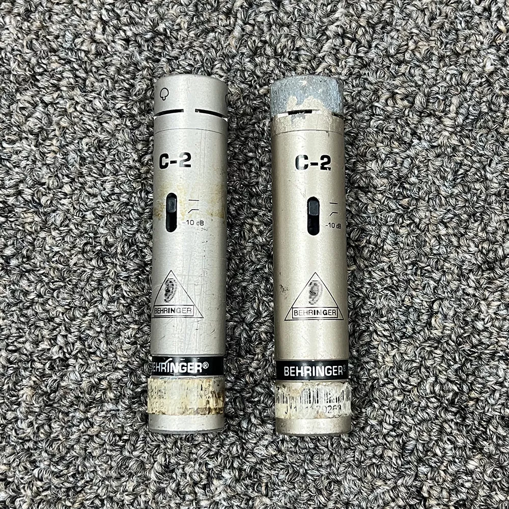 Used Behringer C-2 Matched Studio Condenser Microphones (pair)