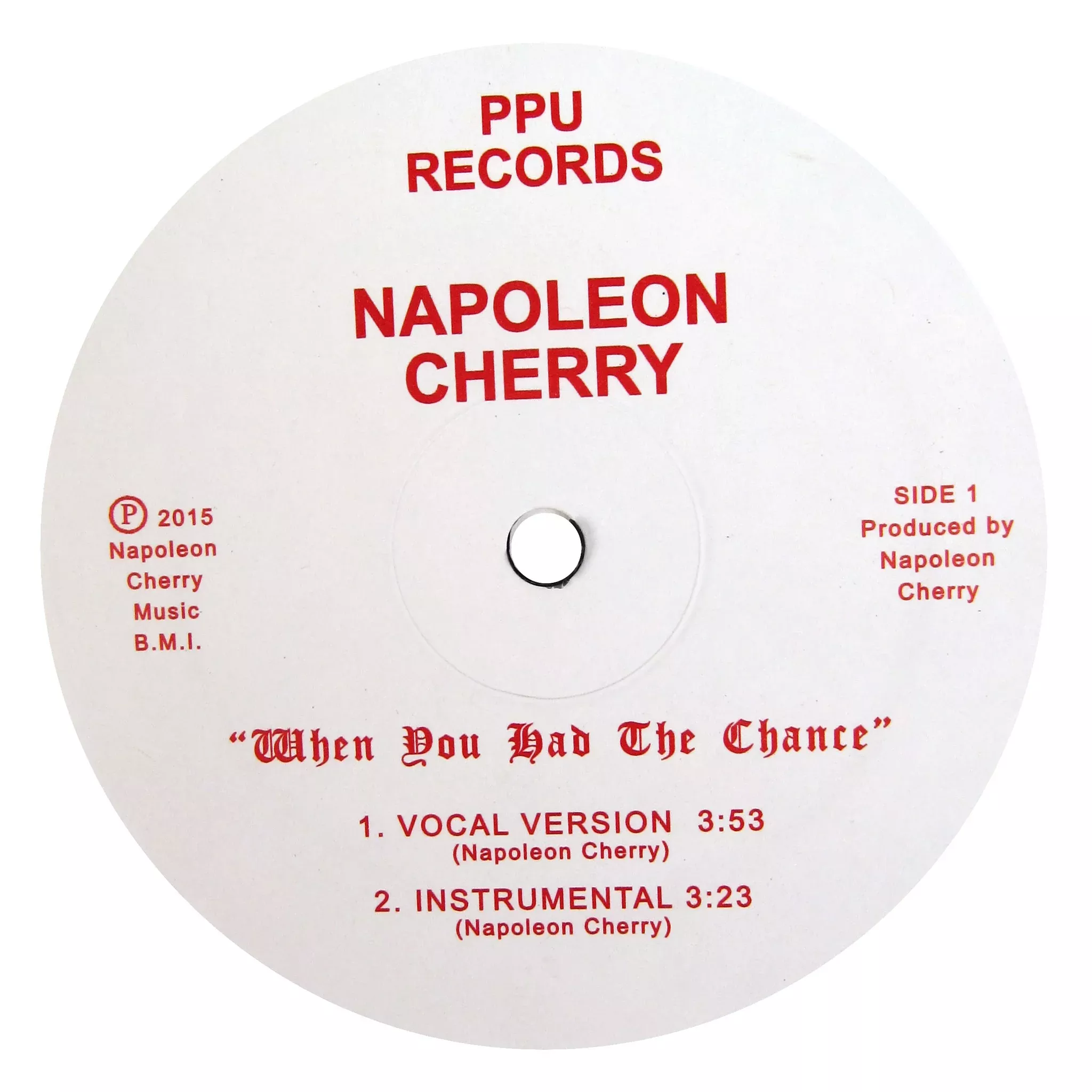 When You Had The Chance Vinyl 12"