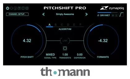 Zynaptiq Pitchshift Pro